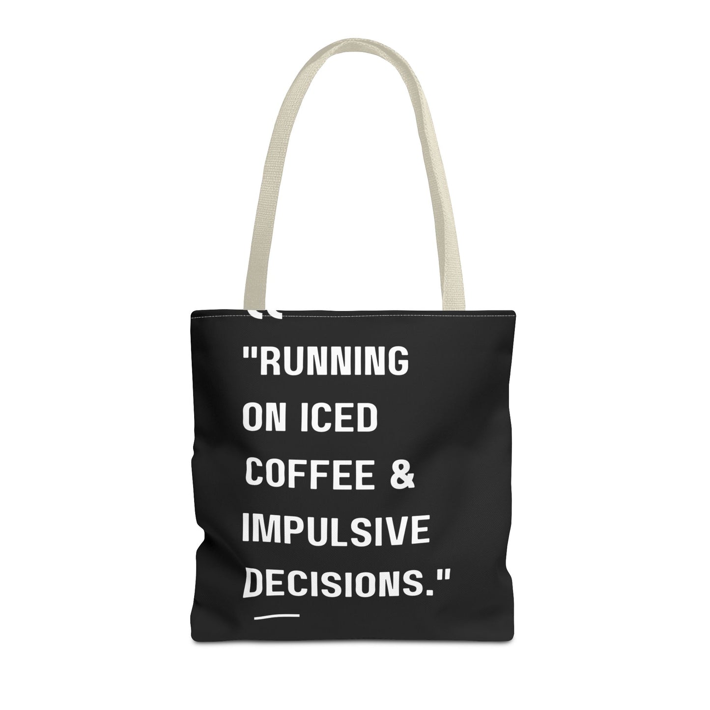 Iced Coffee & Impulse Tote Bag