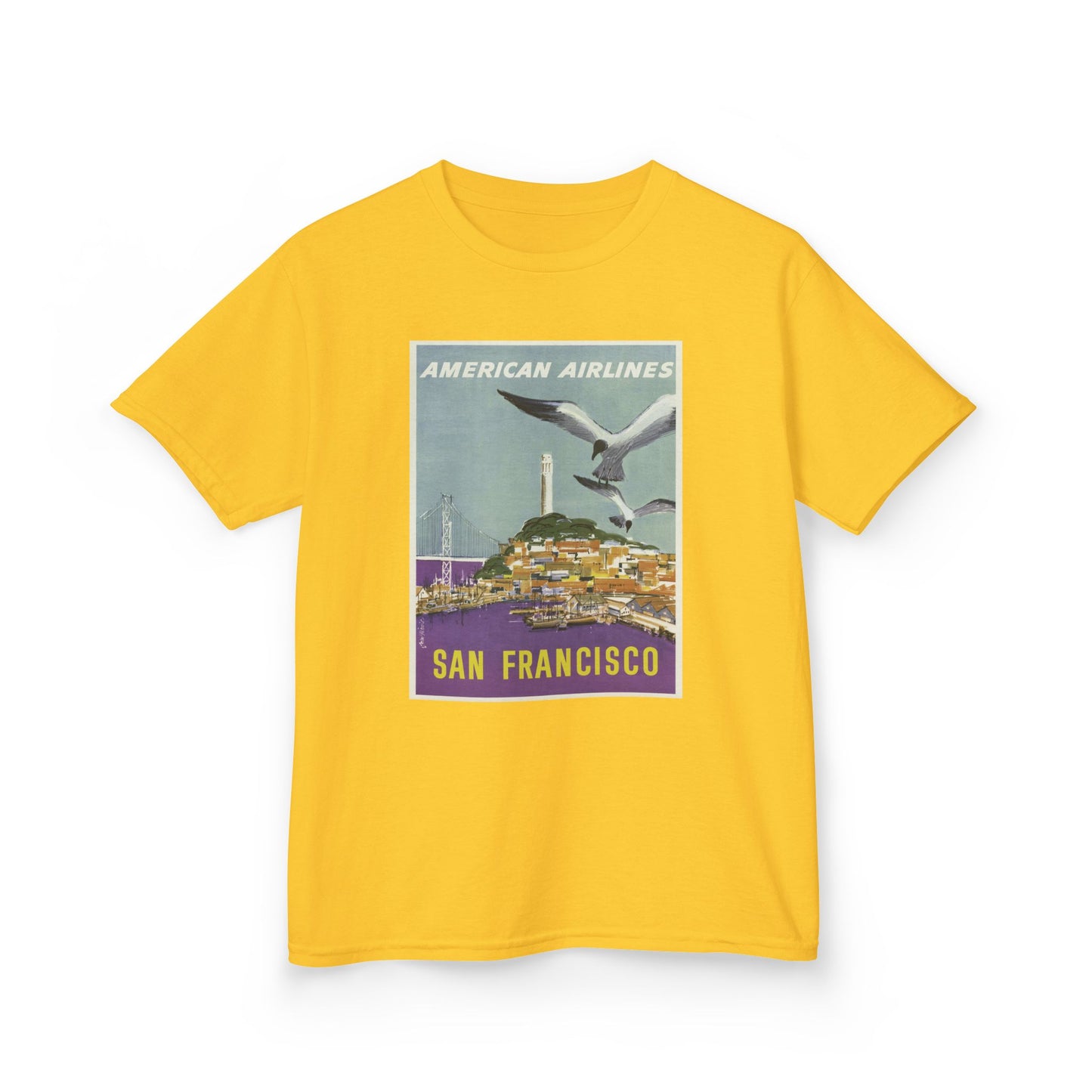 Vintage San Francisco Kids Tee - American Airlines Design