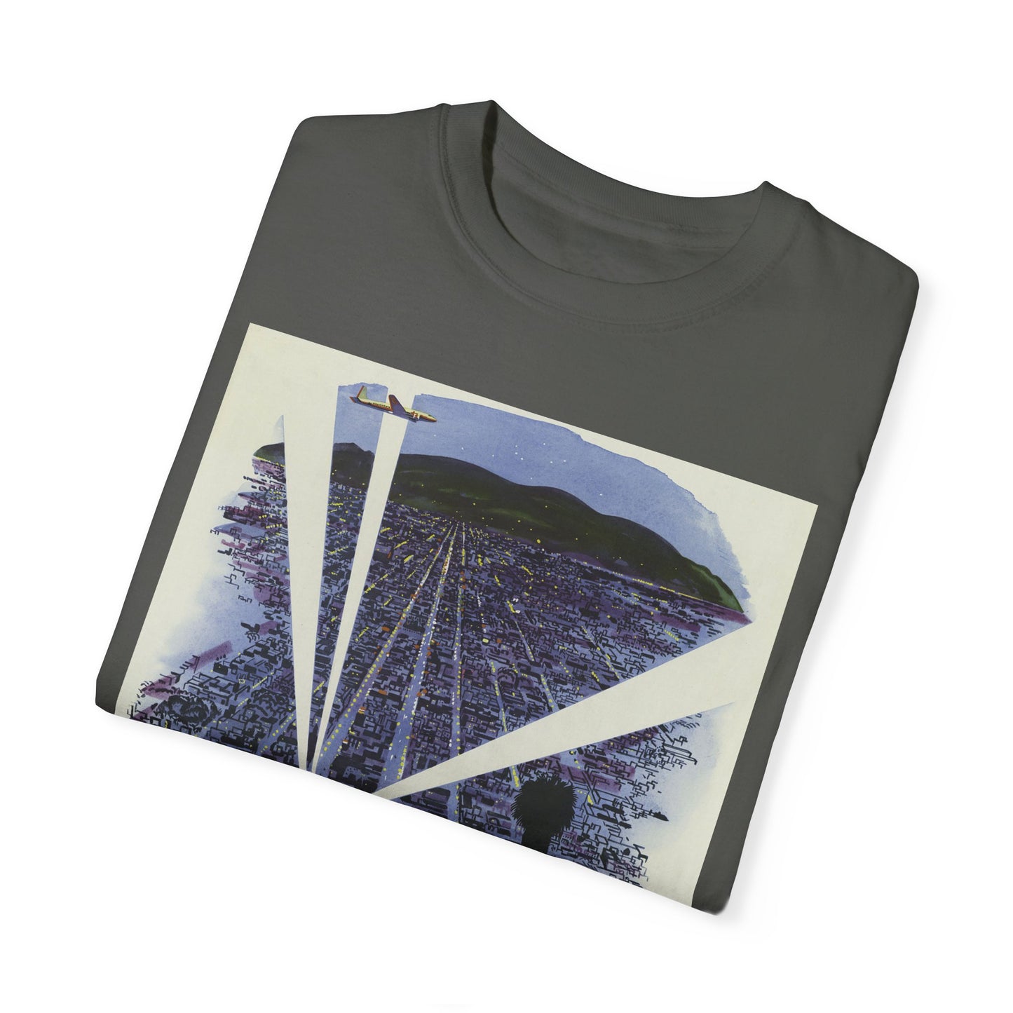 Los Angeles American Airlines Vintage T-shirt - Unisex Garment-Dyed Tee