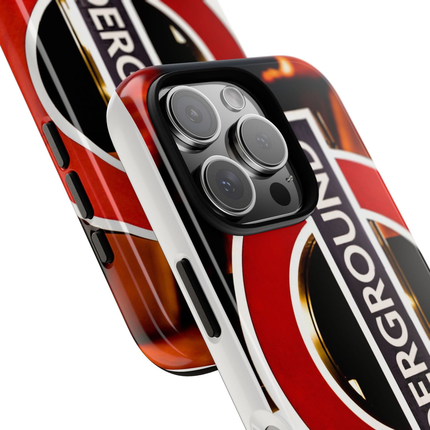 Underground-Inspired Phone Case - Urban Aesthetic Protection