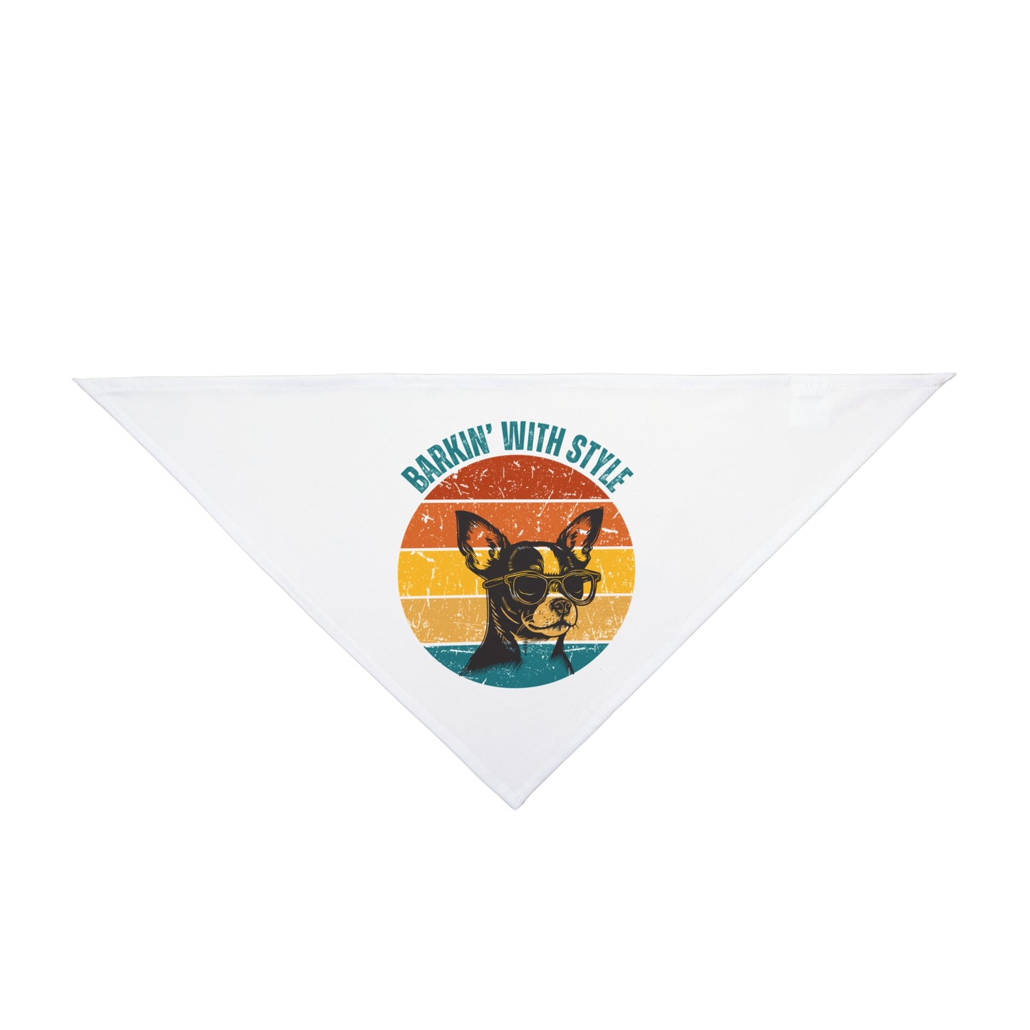 Stylish Dog Bandana - 'Barkin' With Style'