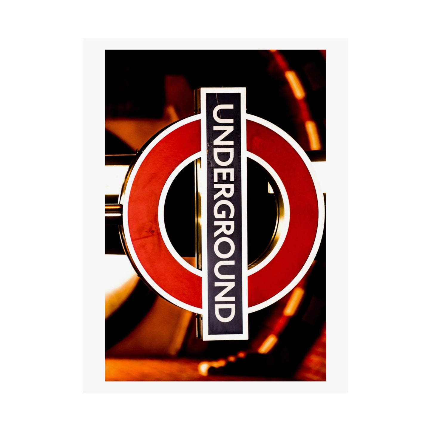 Urban Underground Art Print - Matte Vertical Poster