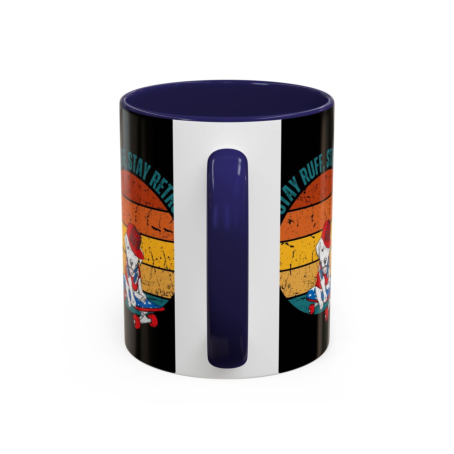 Stay Ruff, Stay Retro Coffee Mug