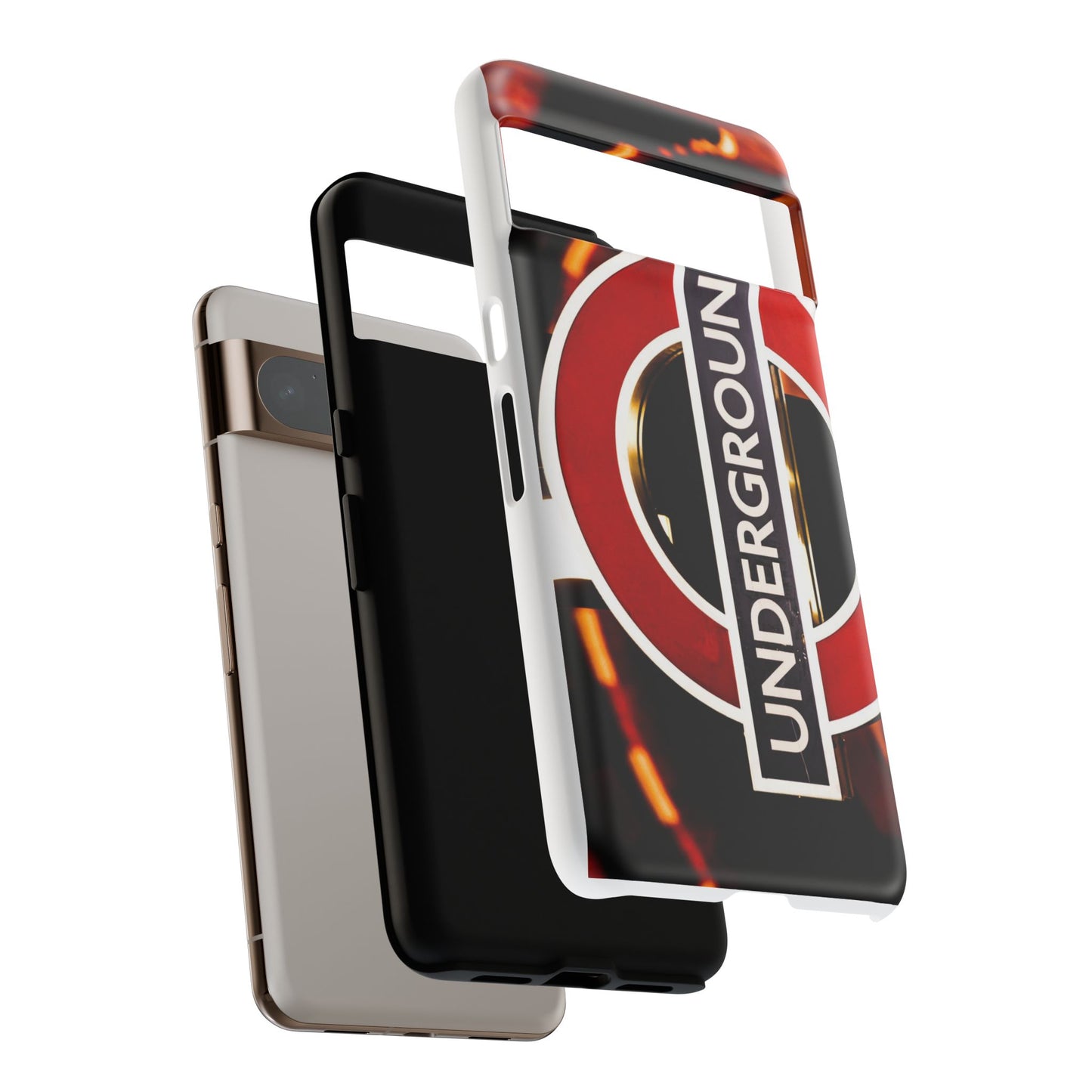 Underground-Inspired Phone Case - Urban Aesthetic Protection