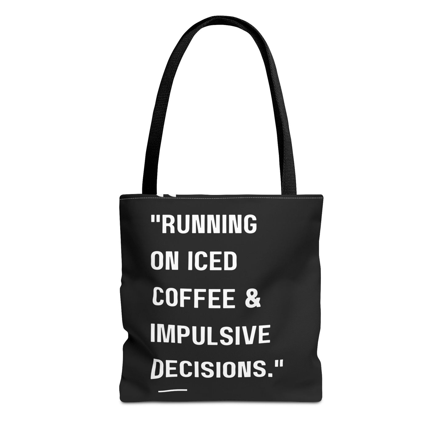 Iced Coffee & Impulse Tote Bag