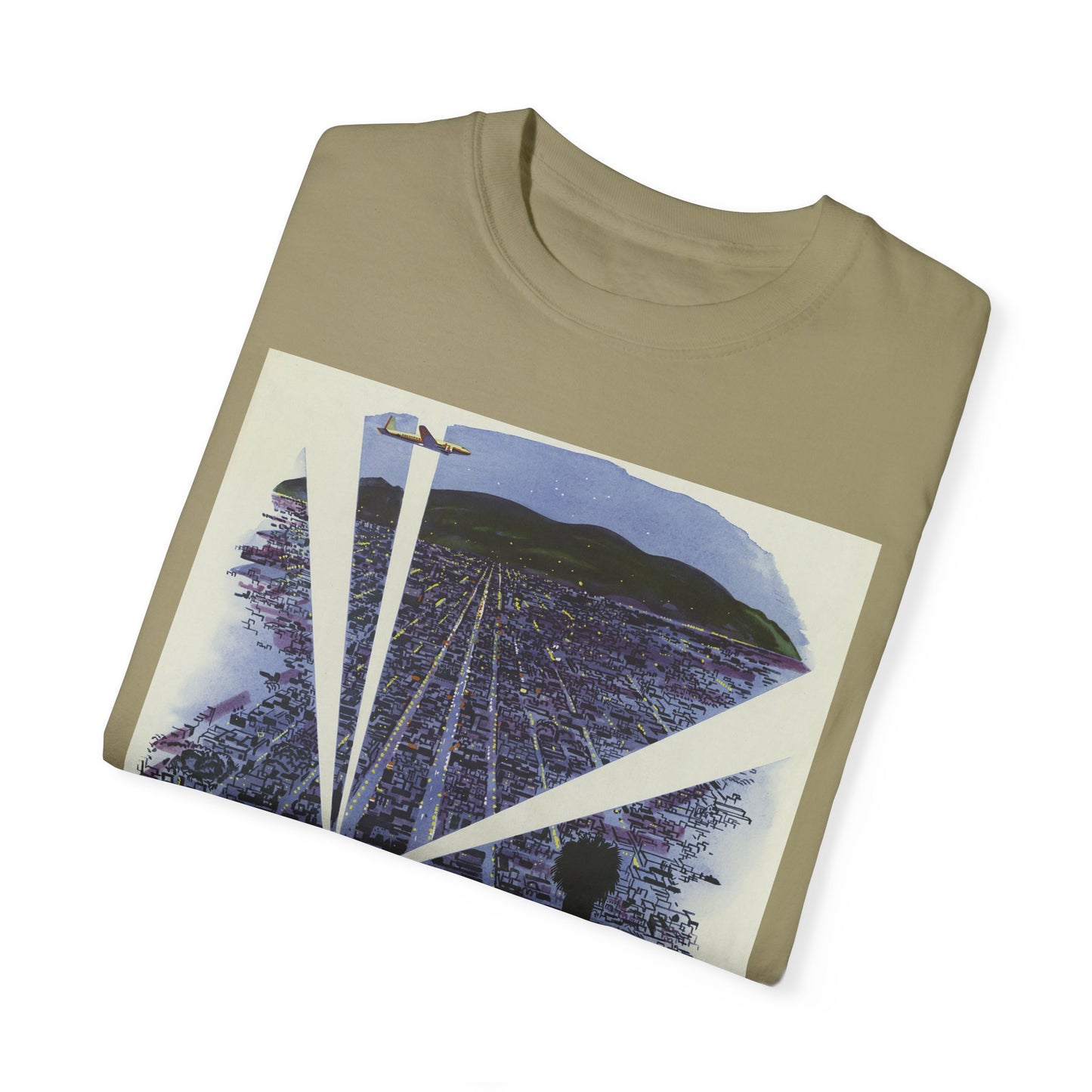 Los Angeles American Airlines Vintage T-shirt - Unisex Garment-Dyed Tee