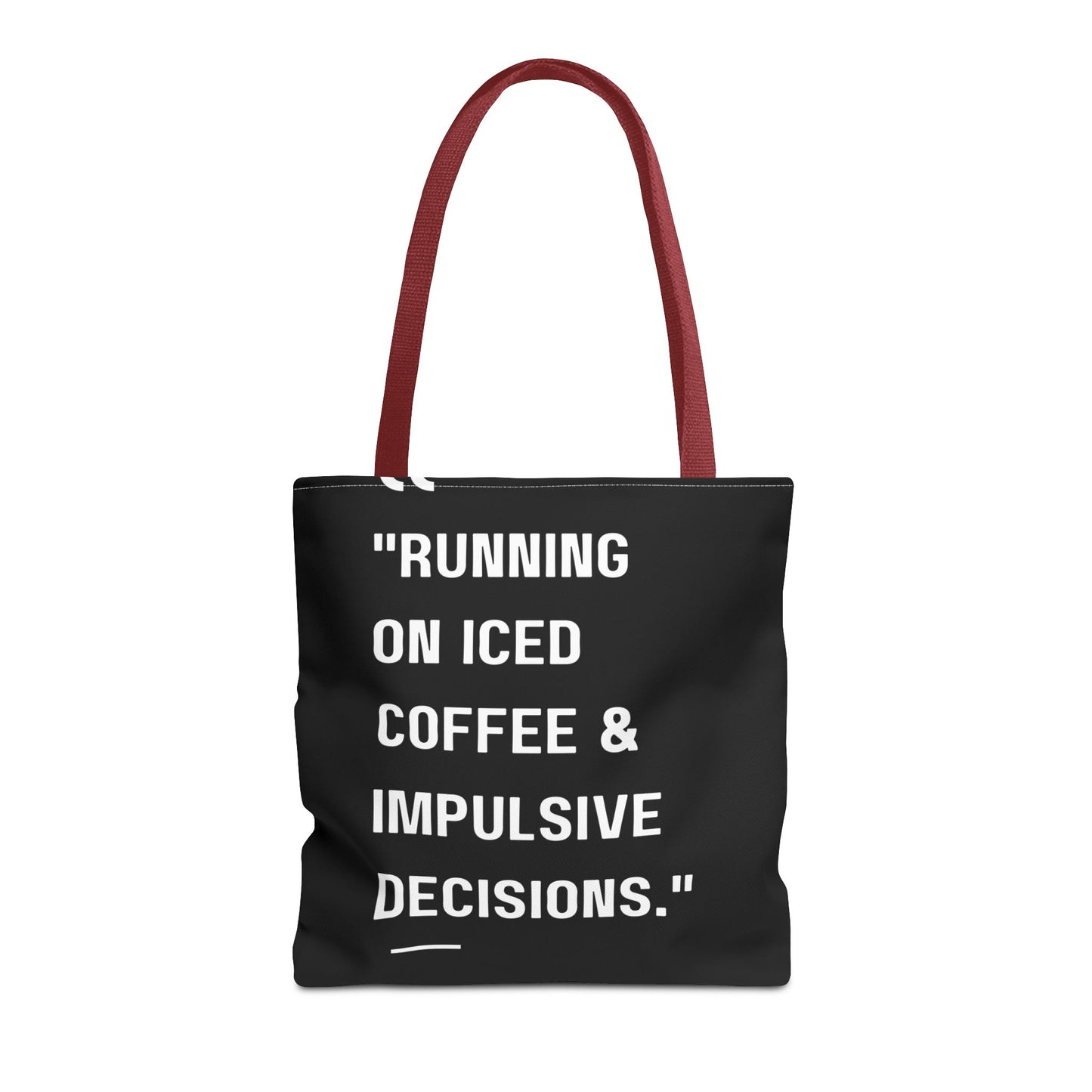 Iced Coffee & Impulse Tote Bag