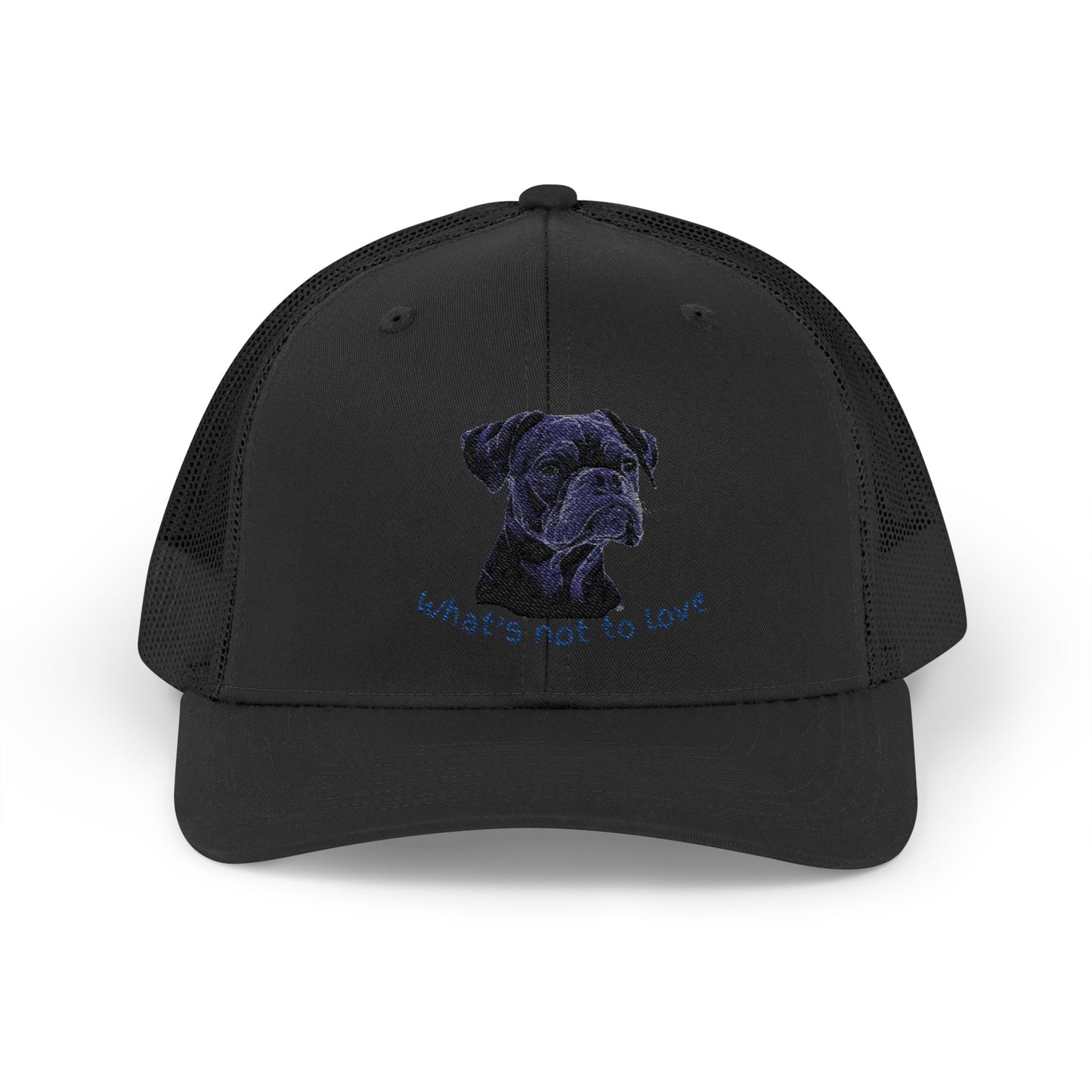 What’s Not to Love Dog Snapback Trucker Cap - Perfect Gift for Pet Lovers
