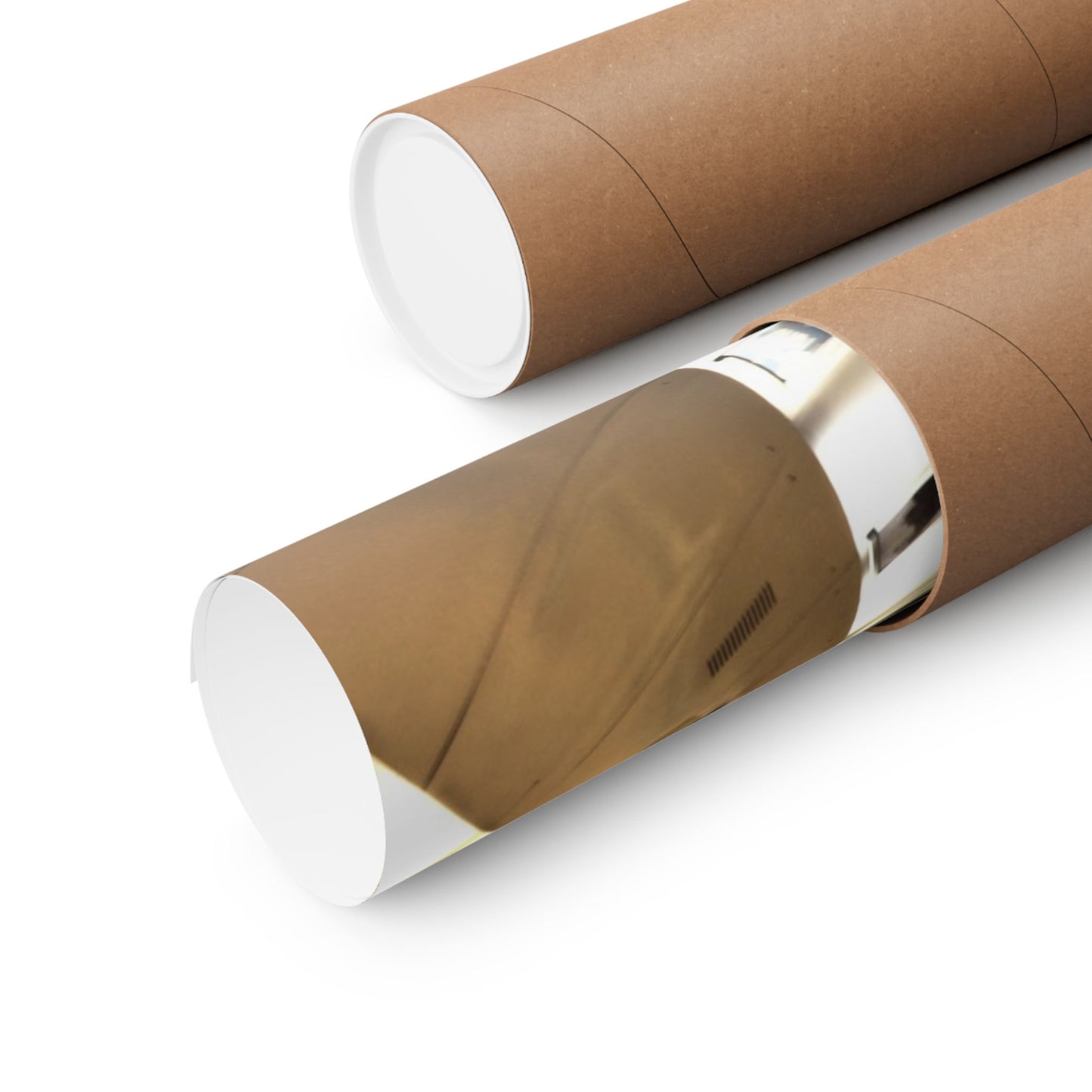 Urban Journey Matte Vertical Poster - Modern Abstract Wall Art