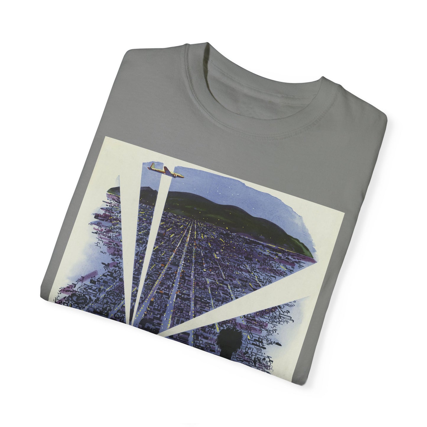 Los Angeles American Airlines Vintage T-shirt - Unisex Garment-Dyed Tee