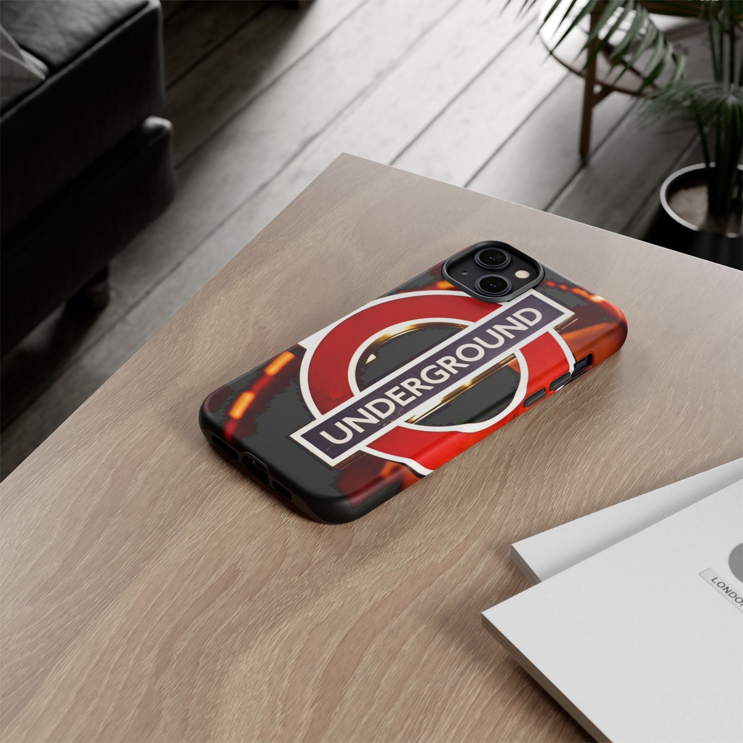 Underground-Inspired Phone Case - Urban Aesthetic Protection
