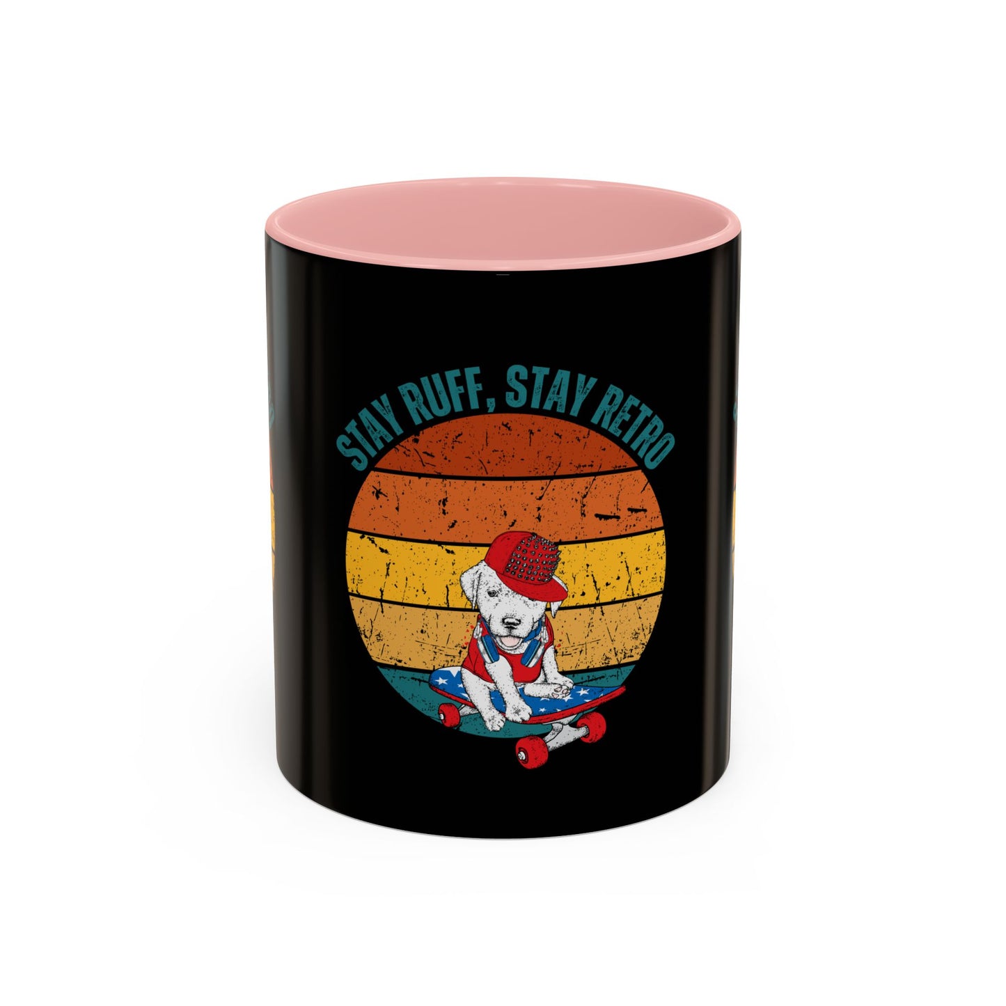 Stay Ruff, Stay Retro Coffee Mug