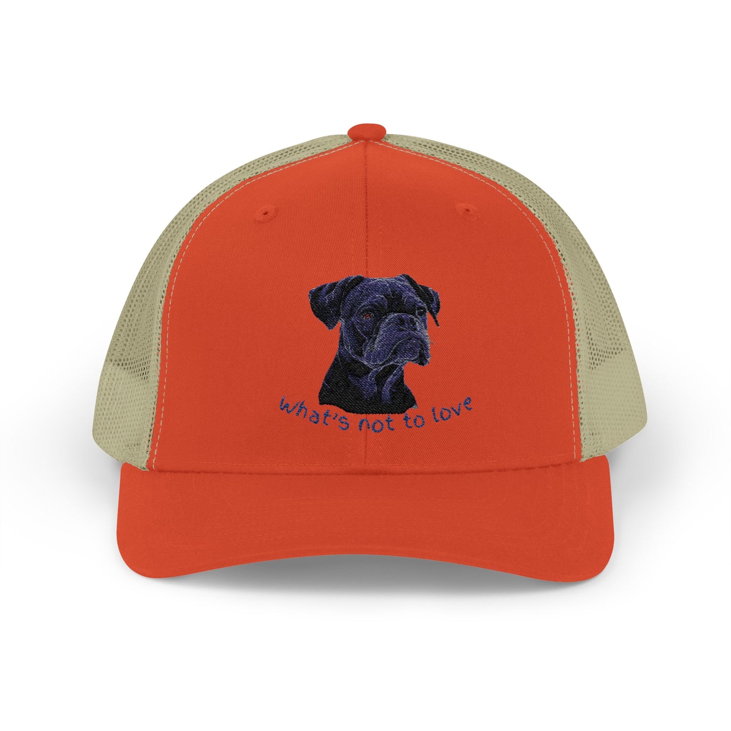 What’s Not to Love Dog Snapback Trucker Cap - Perfect Gift for Pet Lovers