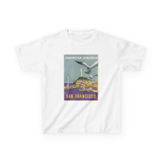 Vintage San Francisco Kids Tee - American Airlines Design