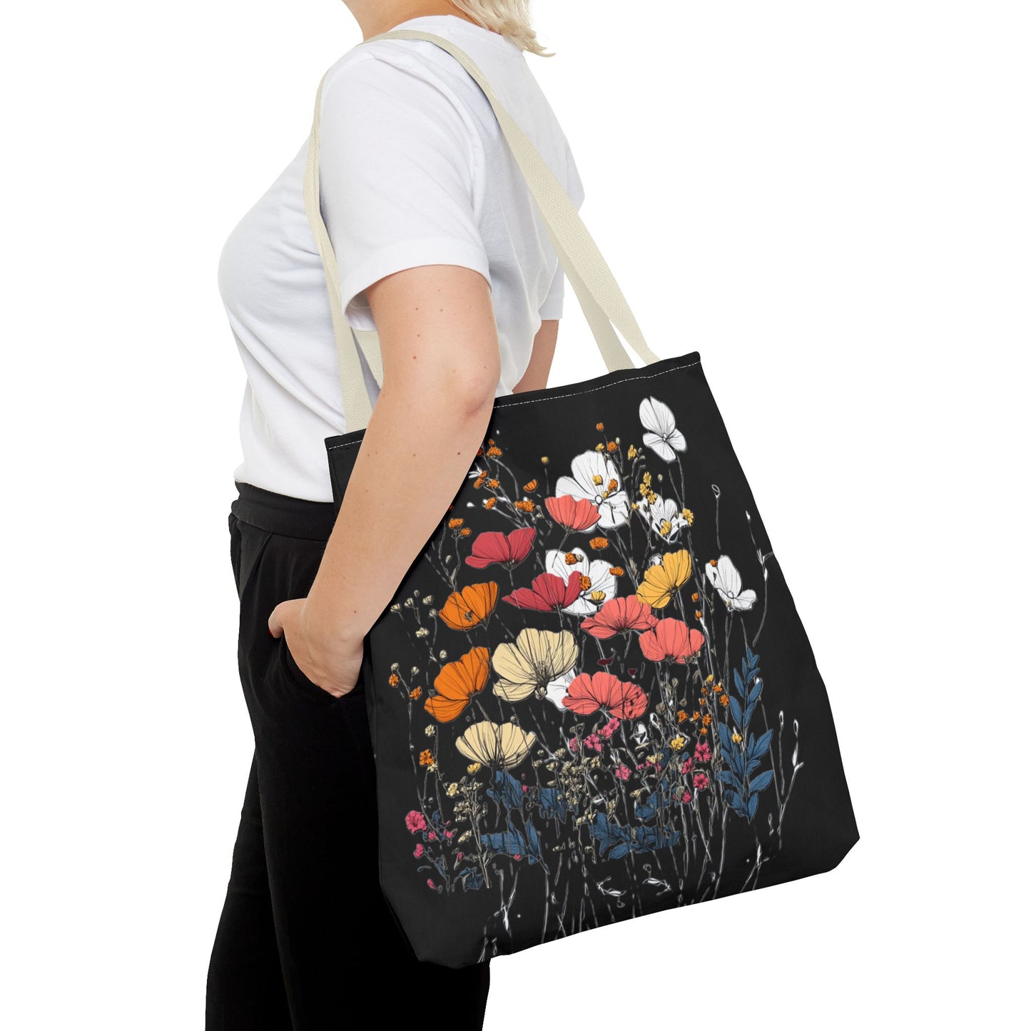 Eco Floral Everyday Tote Bag