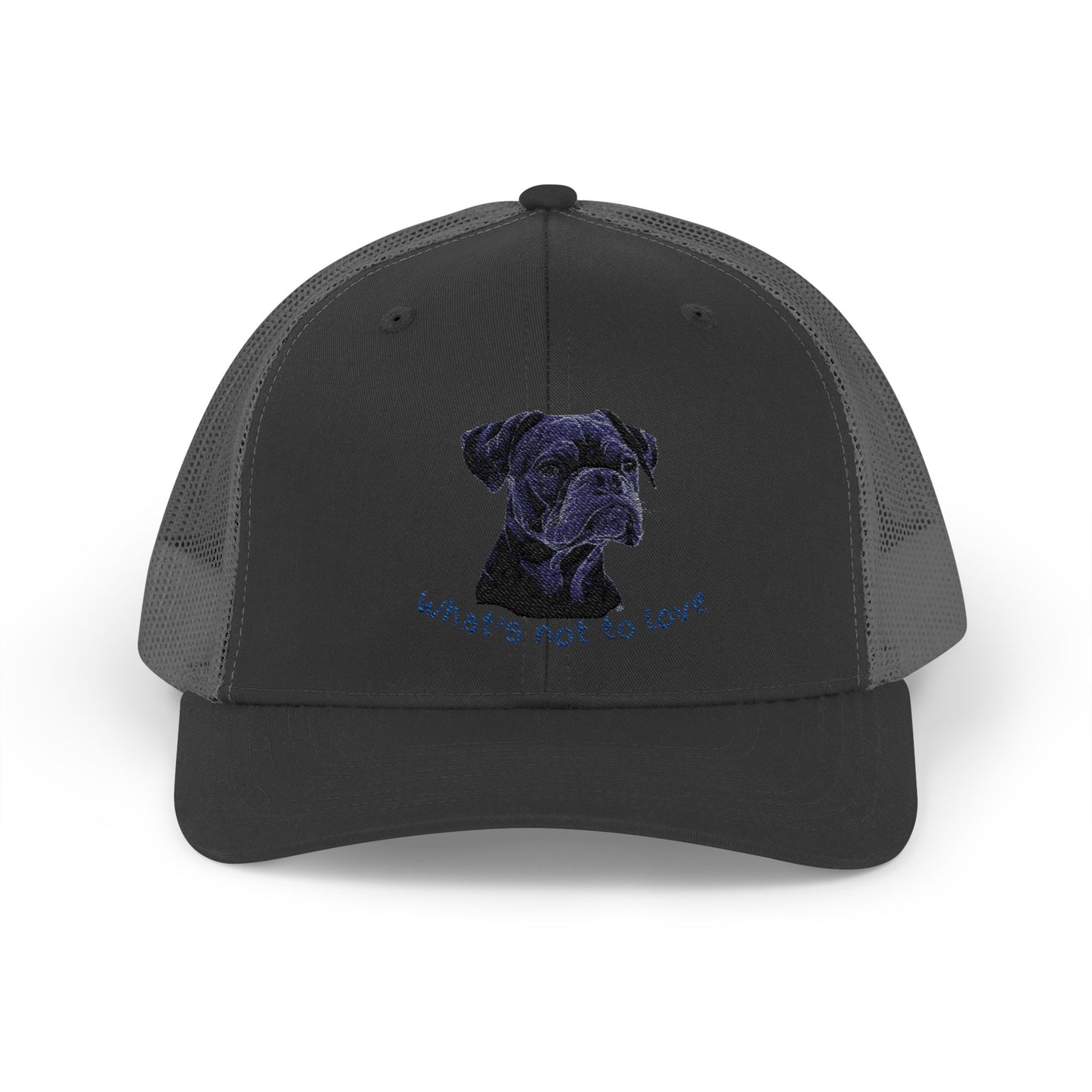 What’s Not to Love Dog Snapback Trucker Cap - Perfect Gift for Pet Lovers