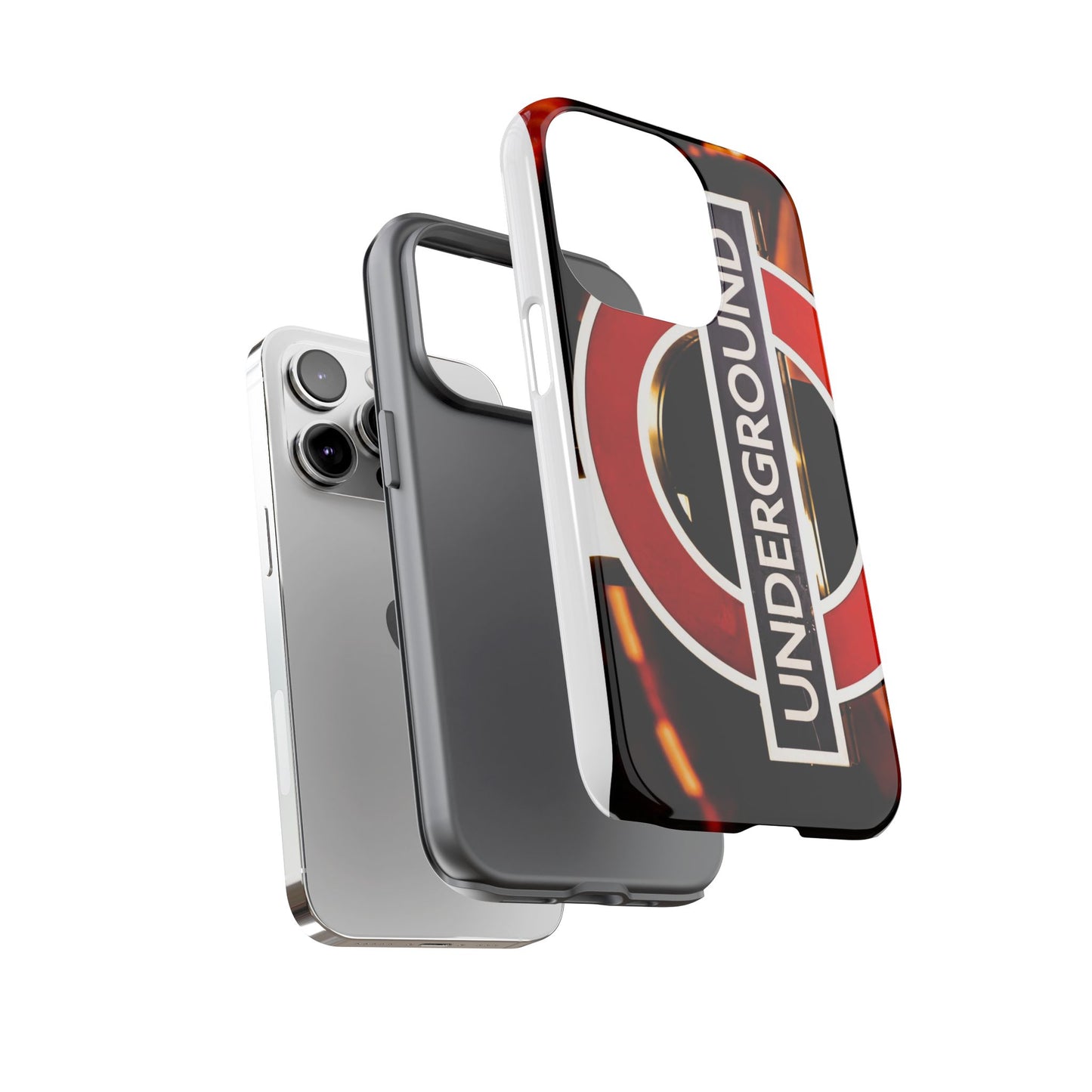 Underground-Inspired Phone Case - Urban Aesthetic Protection