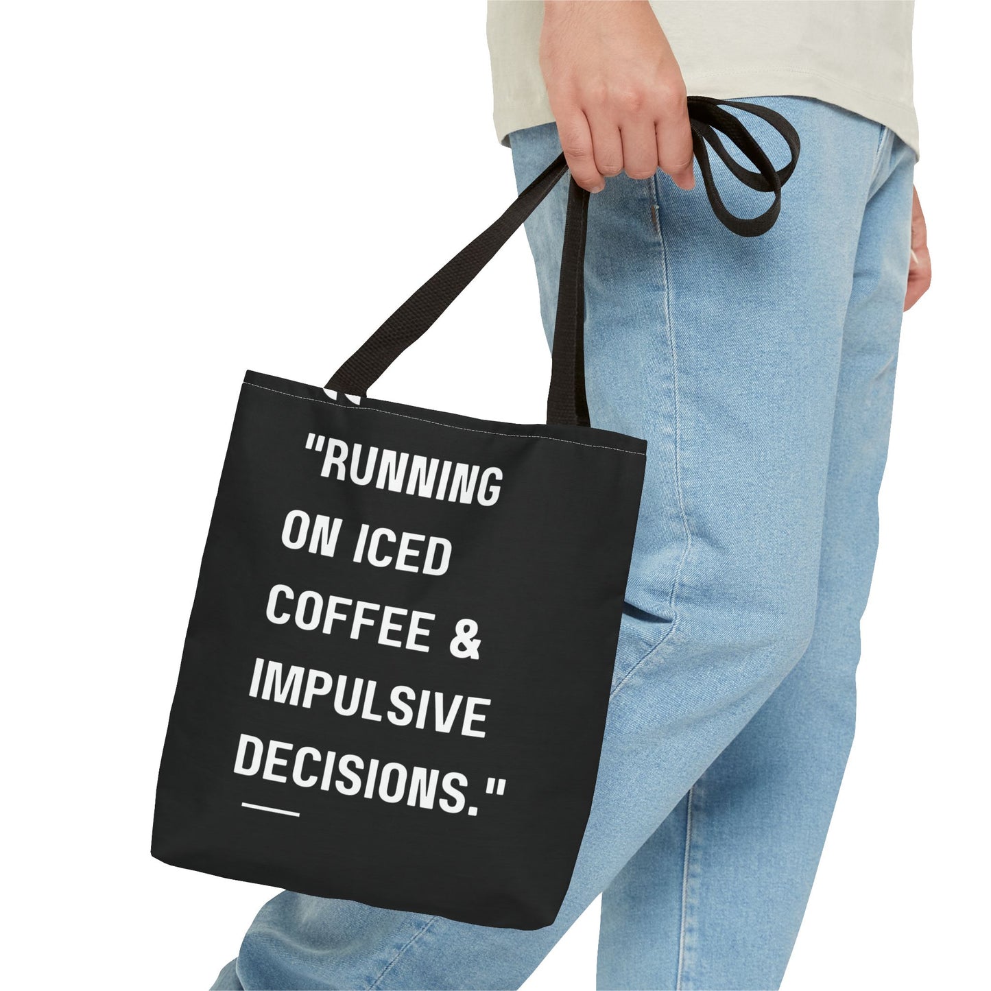 Iced Coffee & Impulse Tote Bag