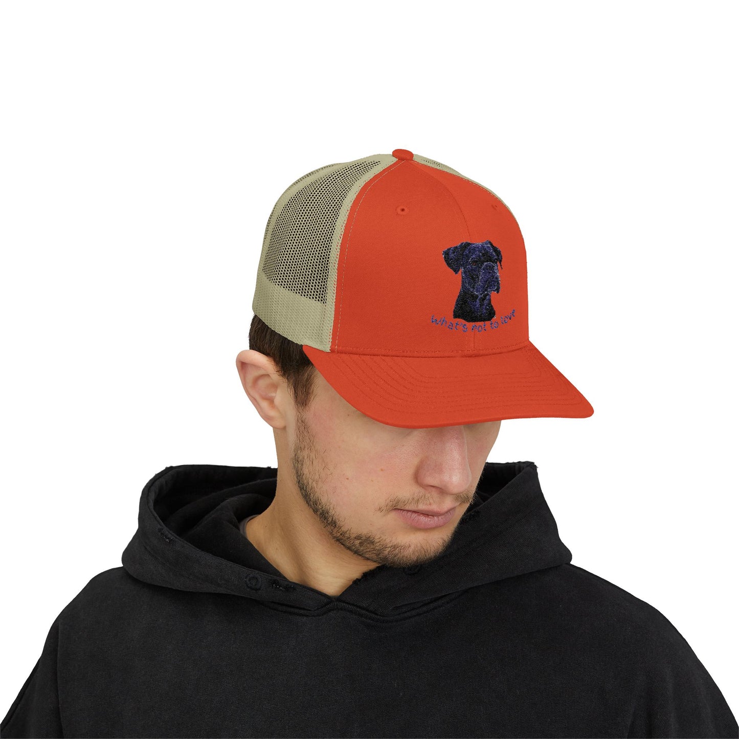 What’s Not to Love Dog Snapback Trucker Cap - Perfect Gift for Pet Lovers