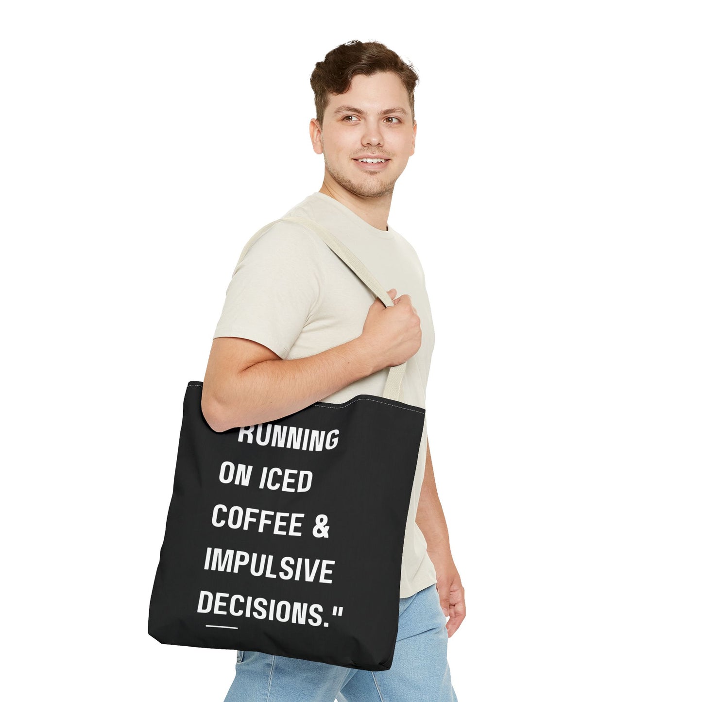 Iced Coffee & Impulse Tote Bag