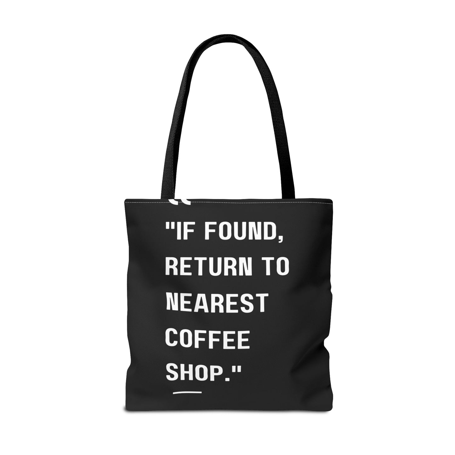 Running on Iced Coffee Tote Bag