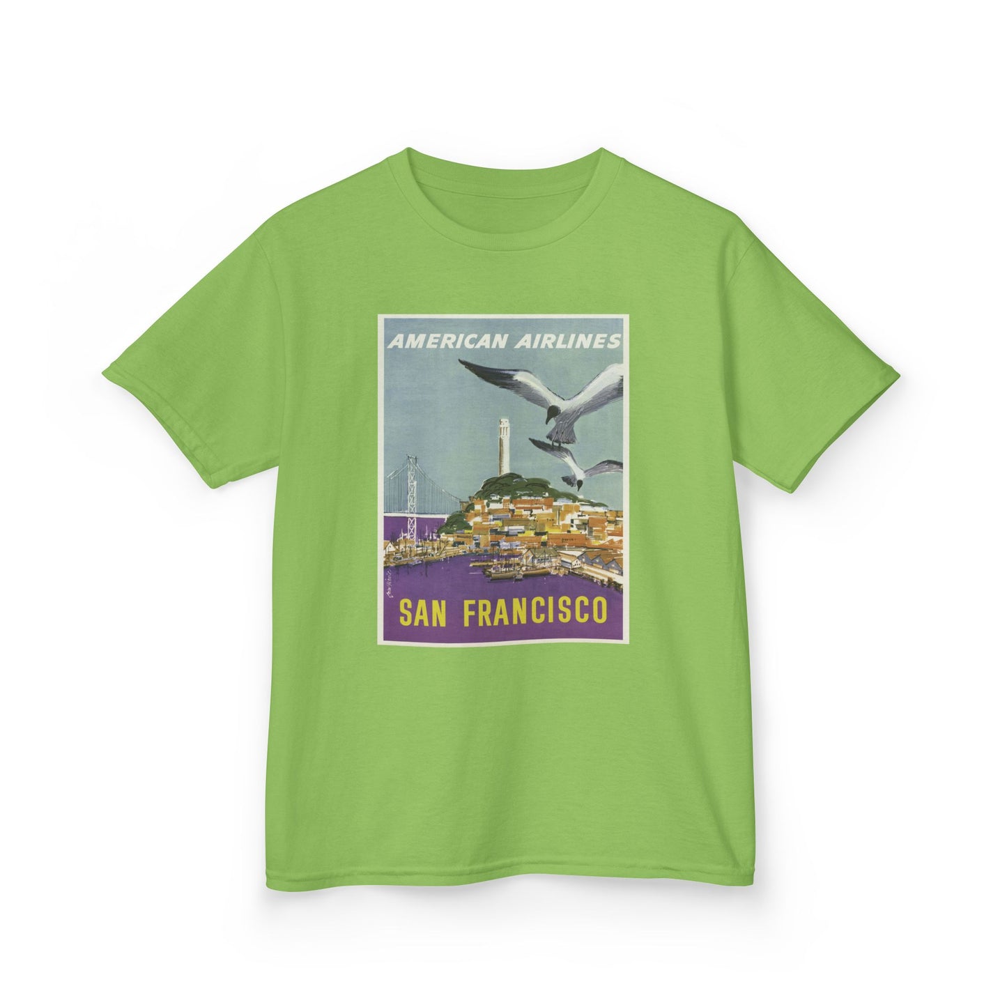 Vintage San Francisco Kids Tee - American Airlines Design