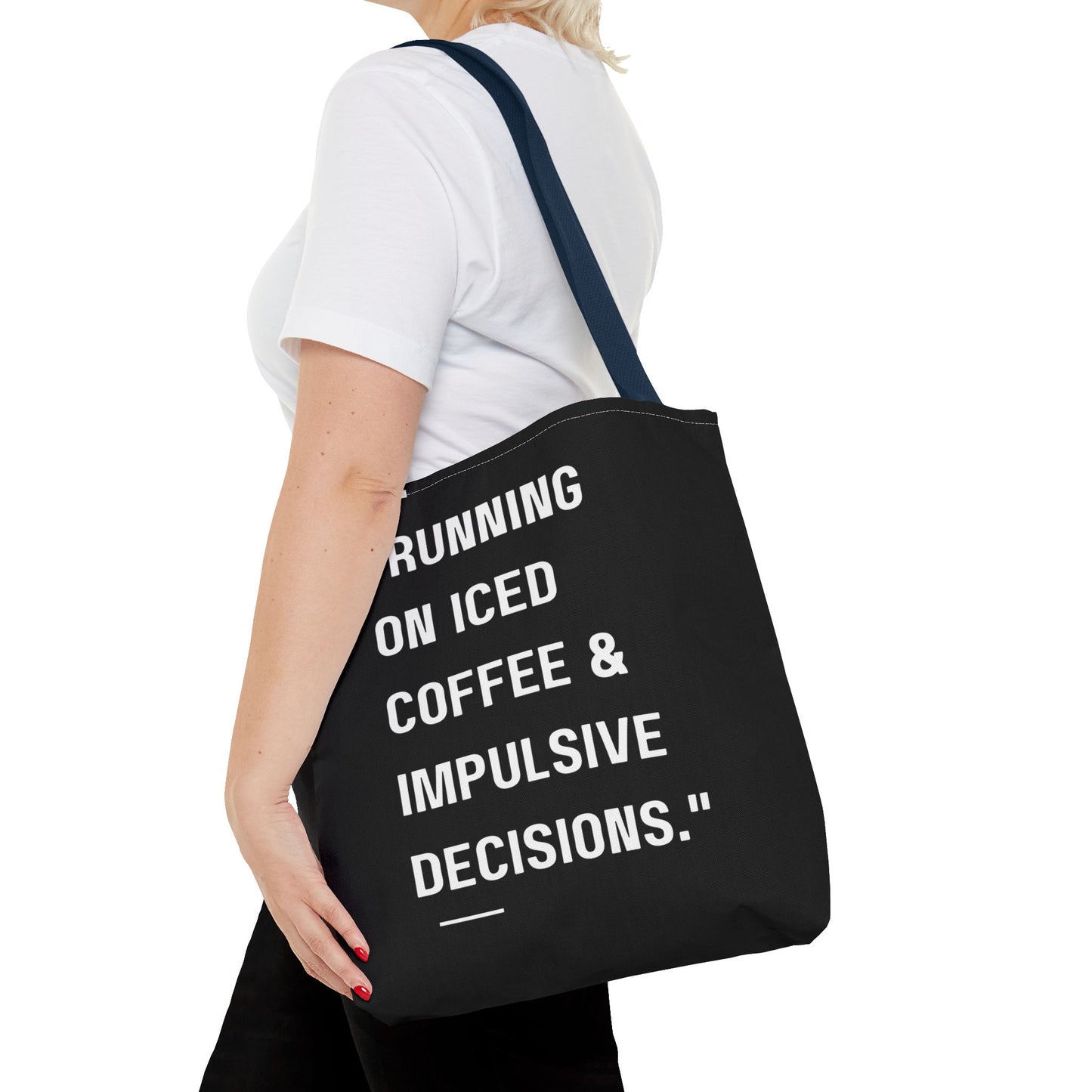 Iced Coffee & Impulse Tote Bag
