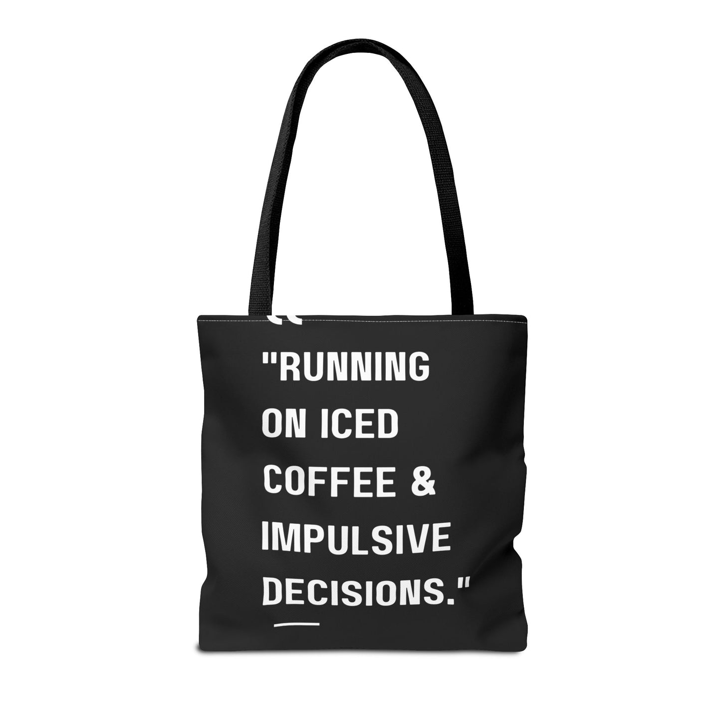 Iced Coffee & Impulse Tote Bag