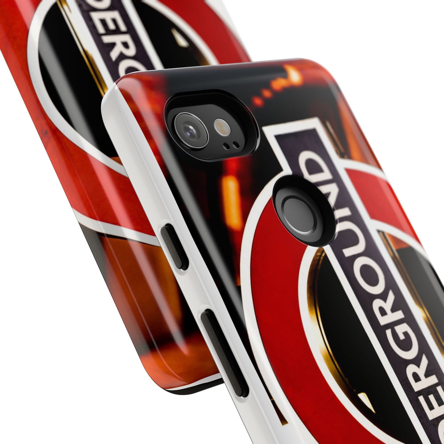 Underground-Inspired Phone Case - Urban Aesthetic Protection