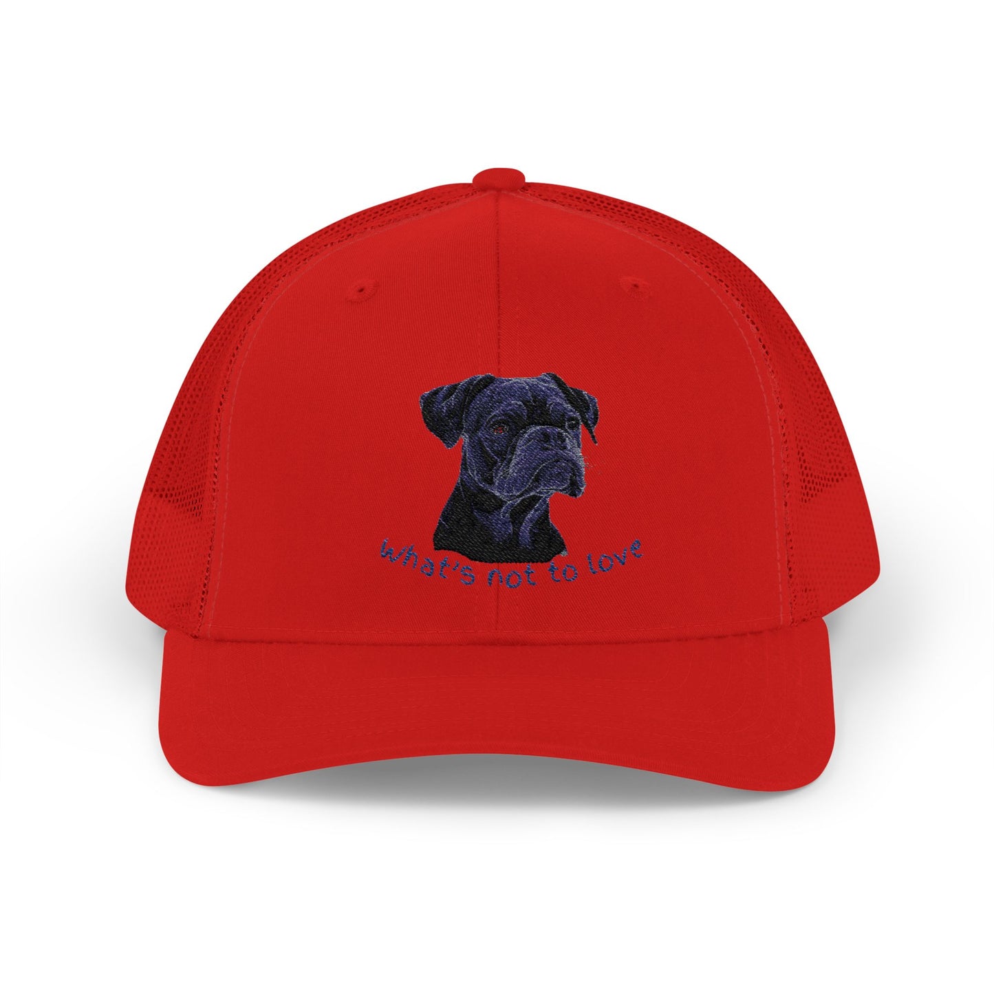What’s Not to Love Dog Snapback Trucker Cap - Perfect Gift for Pet Lovers