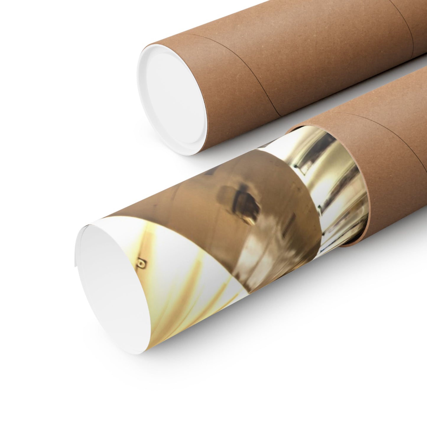 Urban Journey Matte Vertical Poster - Modern Abstract Wall Art