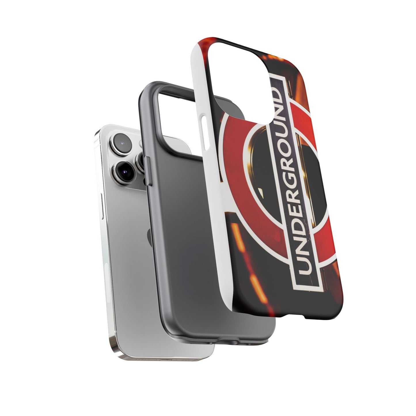 Underground-Inspired Phone Case - Urban Aesthetic Protection