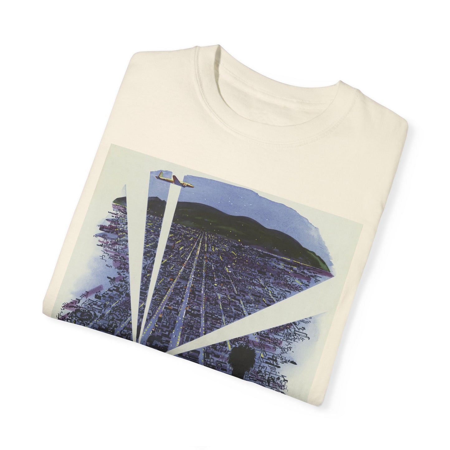 Los Angeles American Airlines Vintage T-shirt - Unisex Garment-Dyed Tee