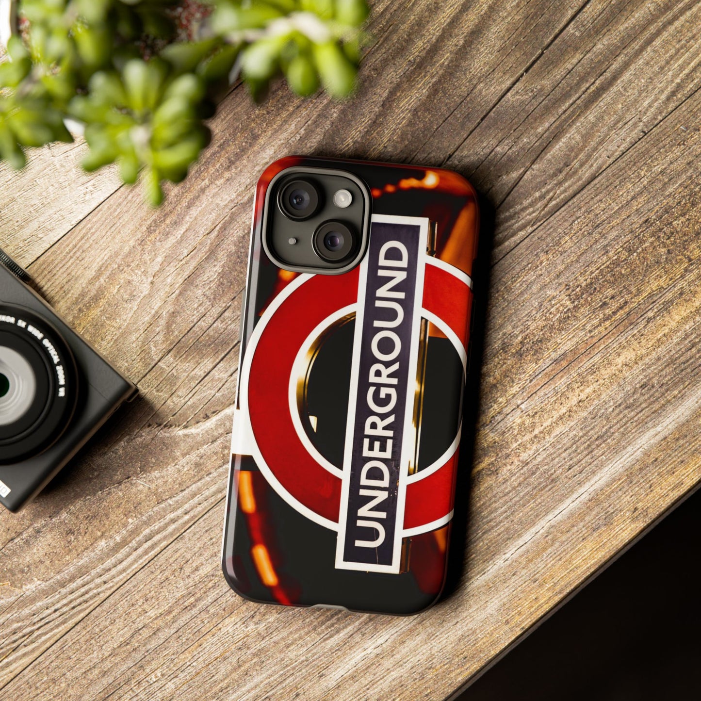 Underground-Inspired Phone Case - Urban Aesthetic Protection