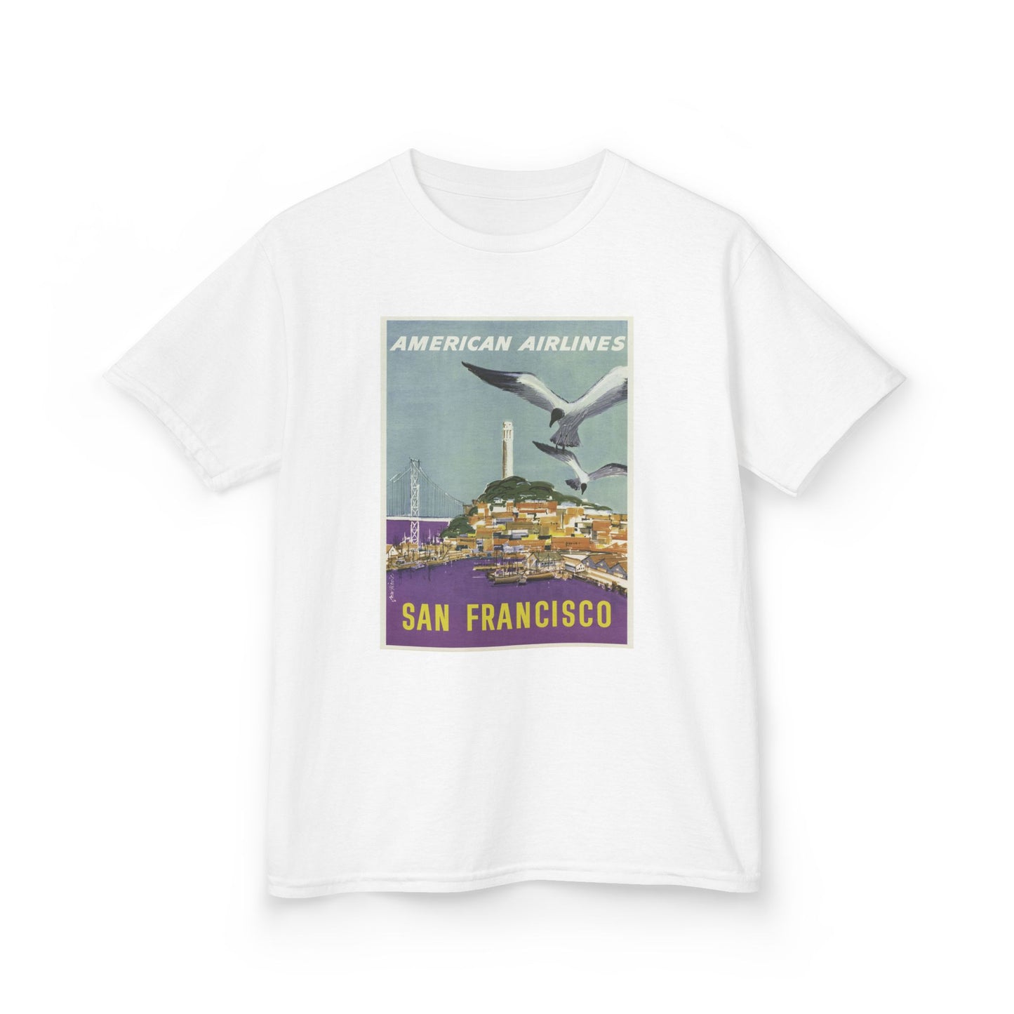 Vintage San Francisco Kids Tee - American Airlines Design