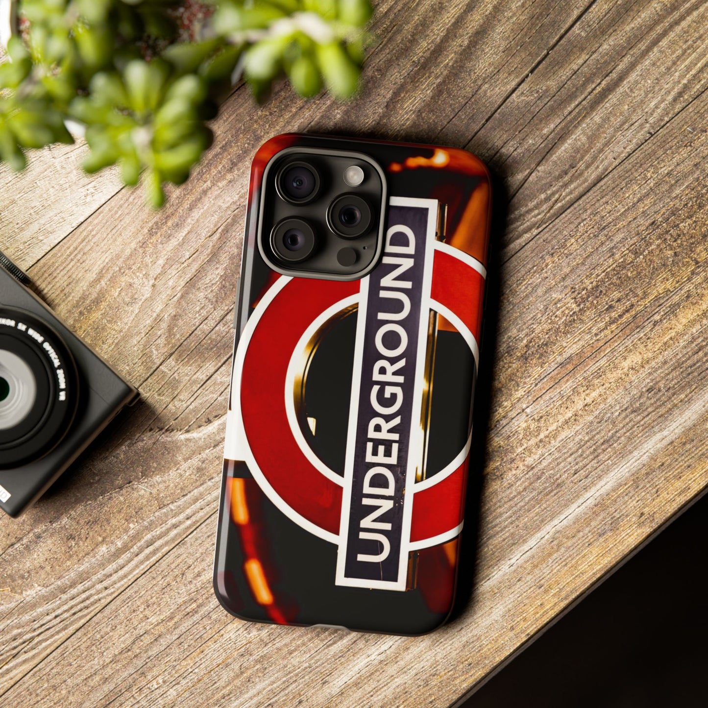 Underground-Inspired Phone Case - Urban Aesthetic Protection