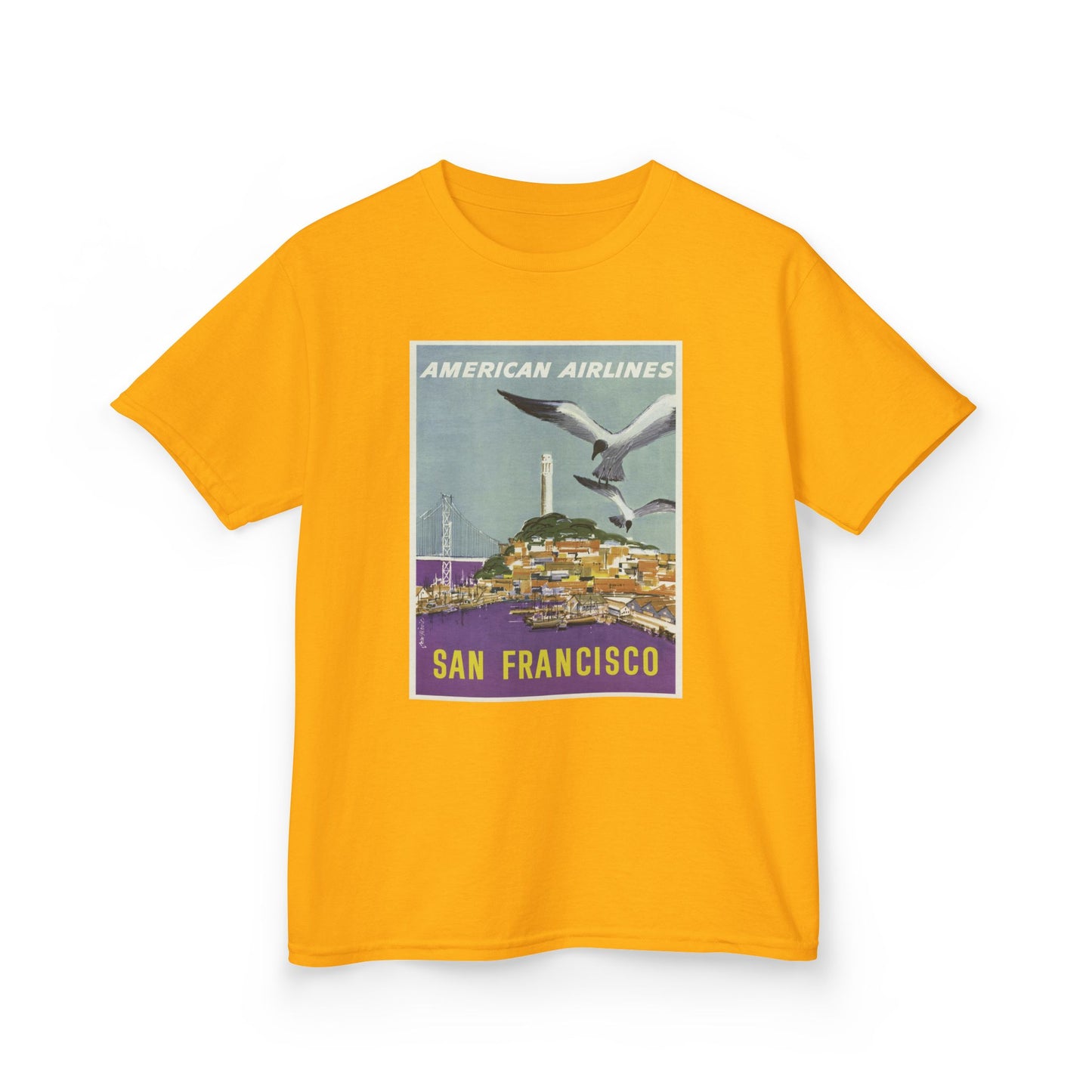 Vintage San Francisco Kids Tee - American Airlines Design
