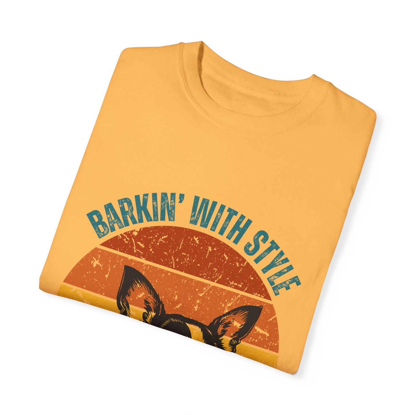 Bark With Style Unisex T-Shirt - Cool Dog Graphic Tee