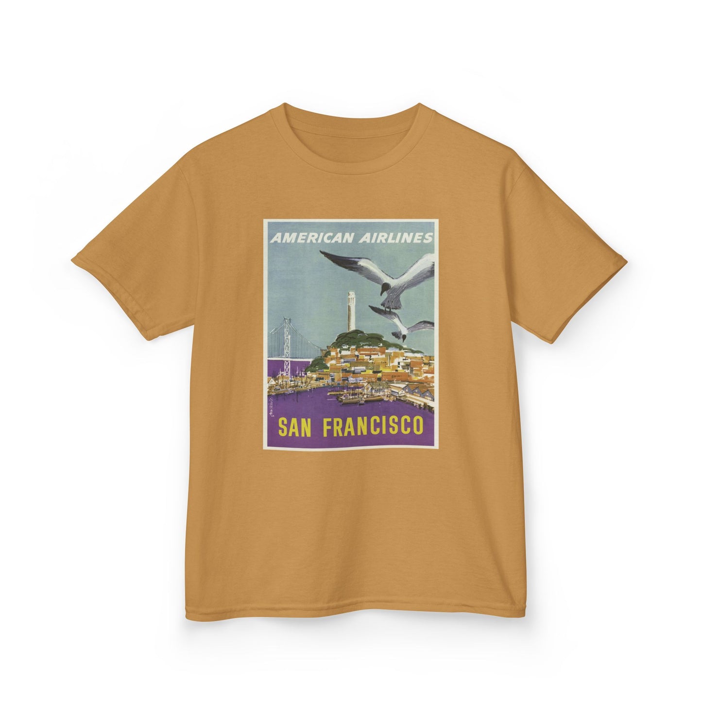 Vintage San Francisco Kids Tee - American Airlines Design