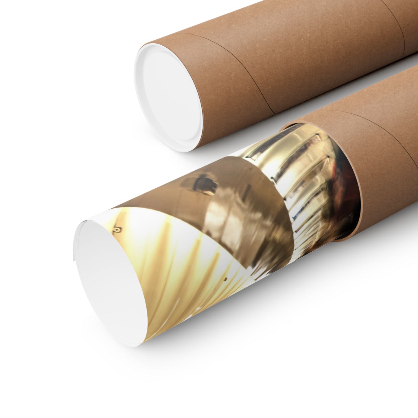 Urban Journey Matte Vertical Poster - Modern Abstract Wall Art