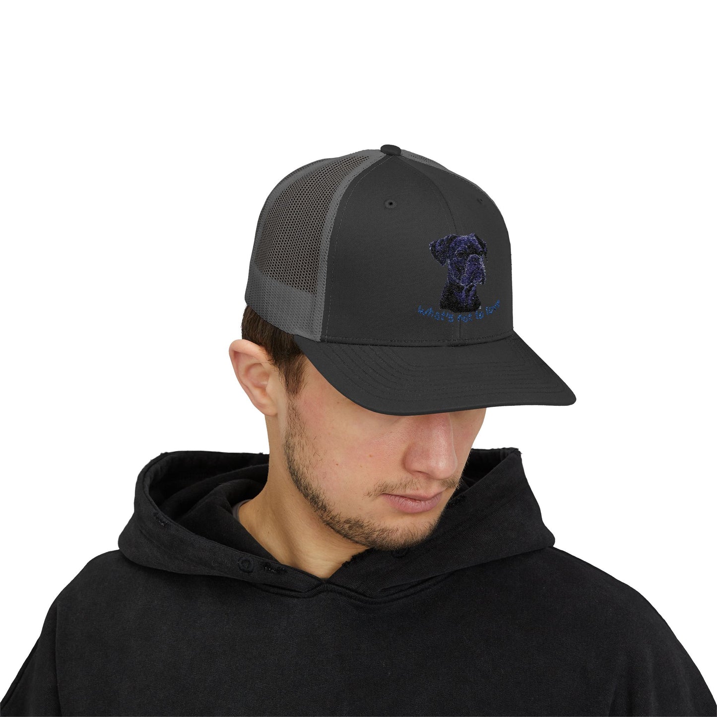 What’s Not to Love Dog Snapback Trucker Cap - Perfect Gift for Pet Lovers