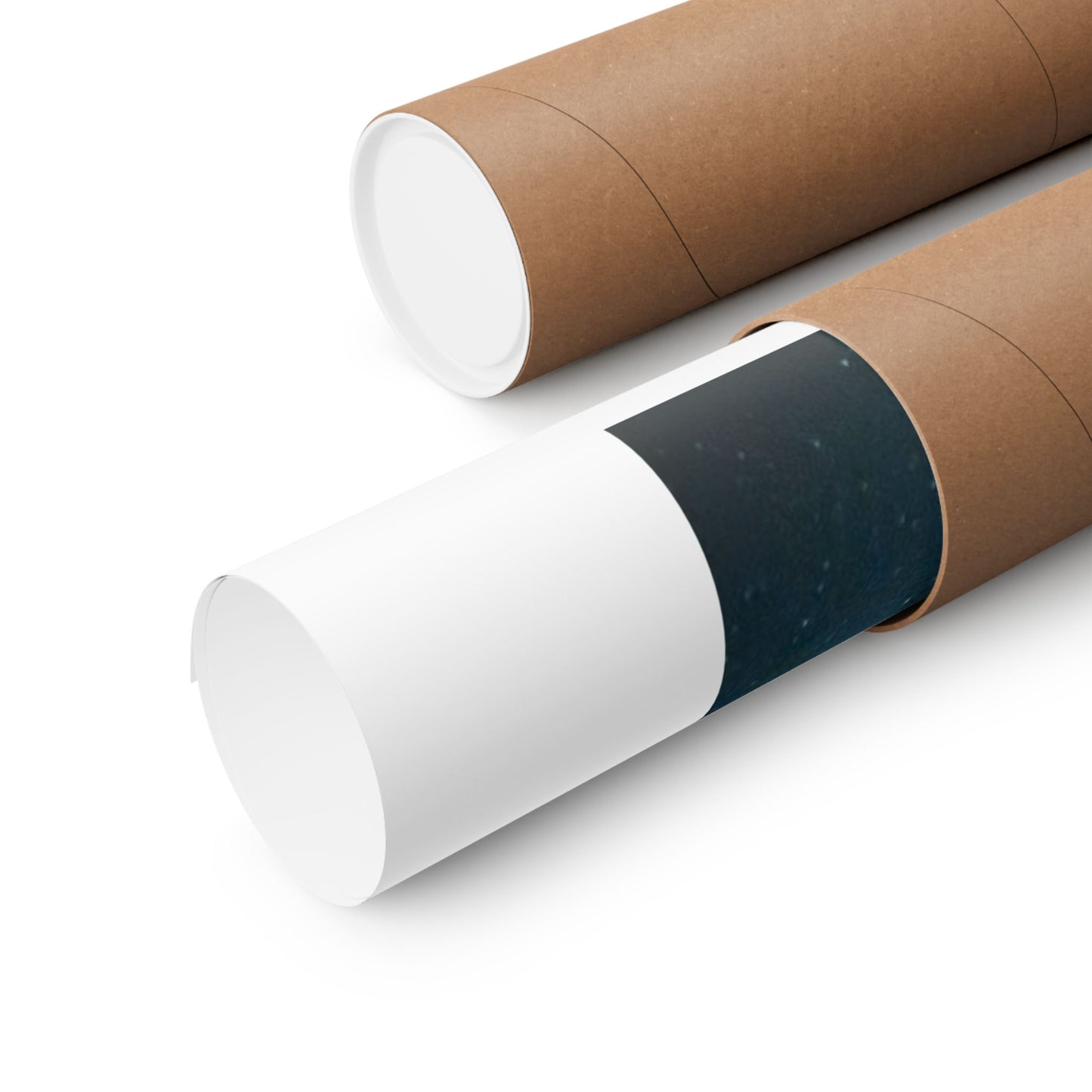 Stylish Matte Vertical Poster - Madrid Skyline Art Print