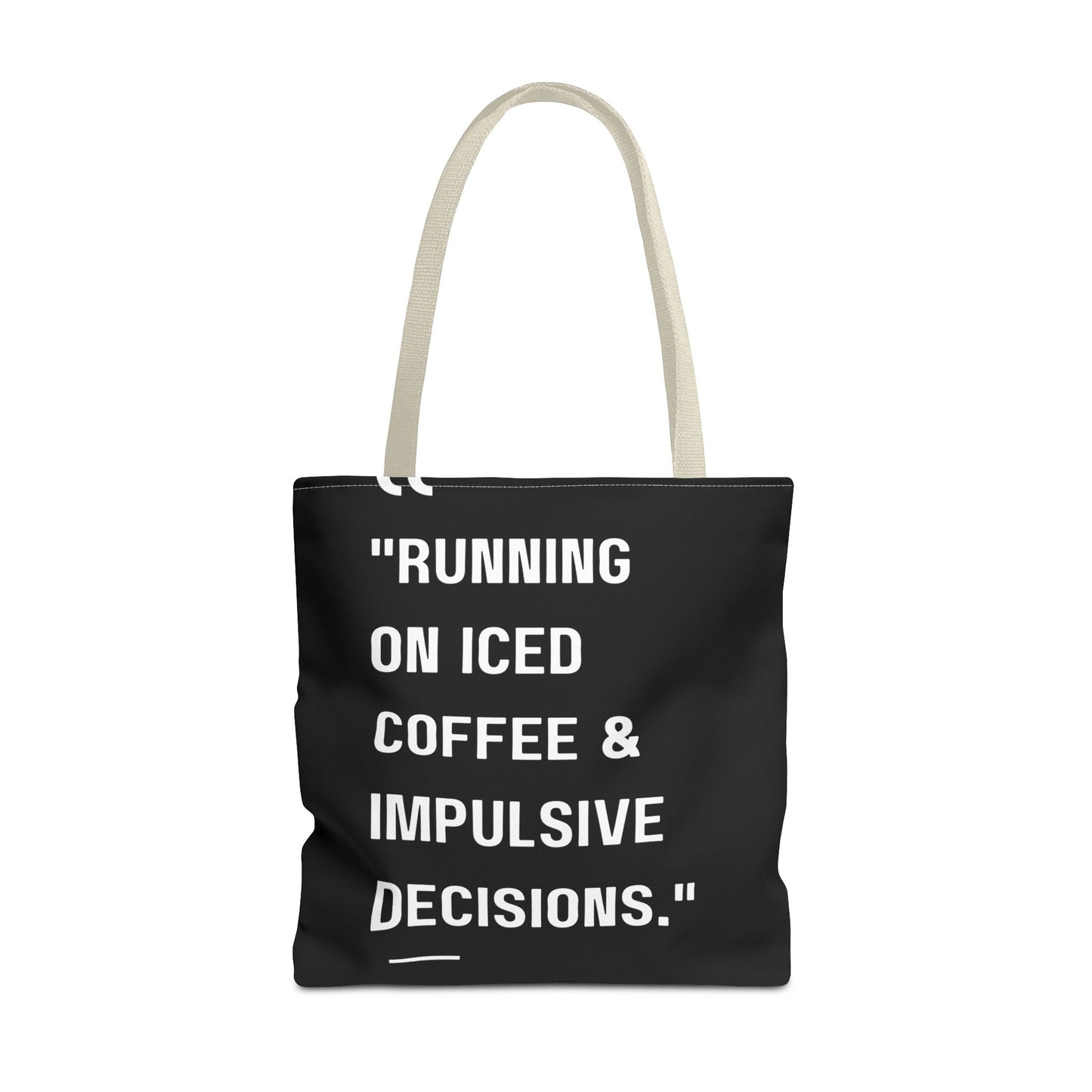 Iced Coffee & Impulse Tote Bag