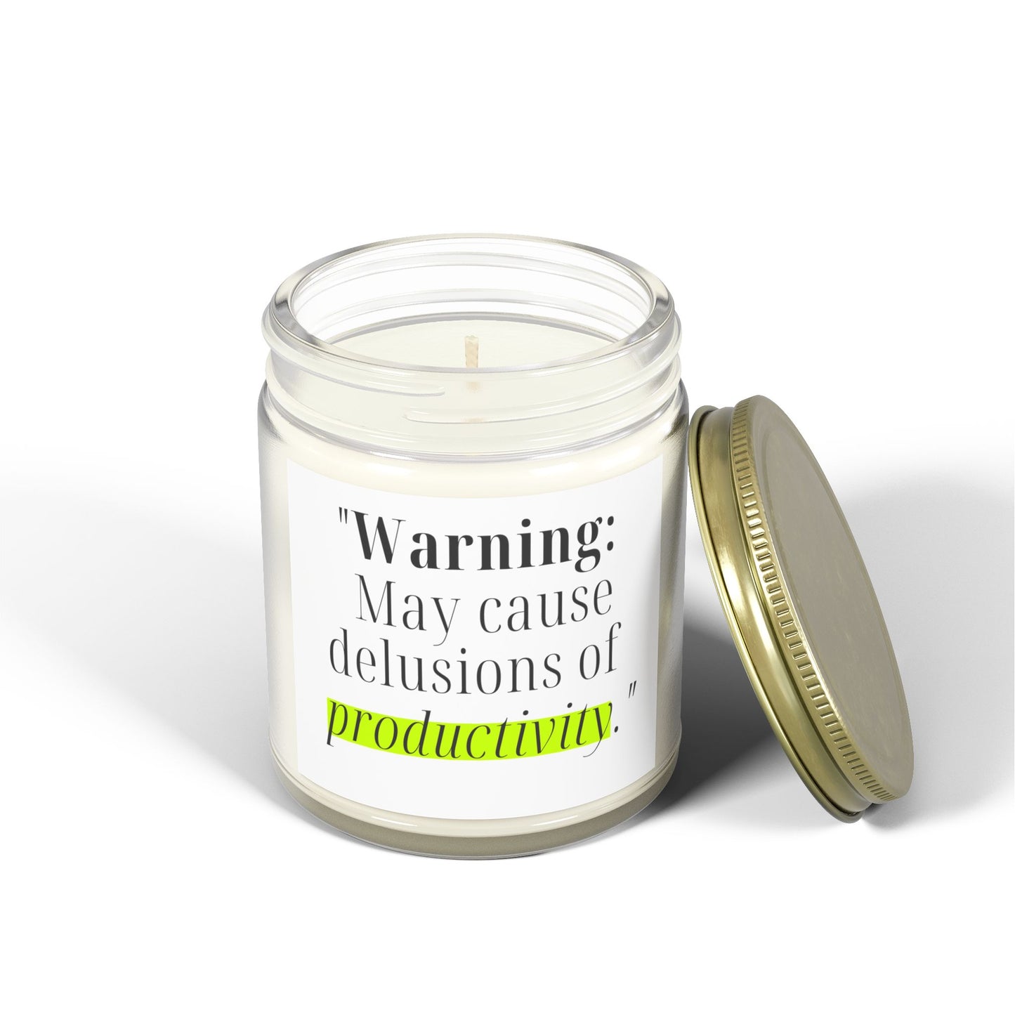 Scented Candle - Coconut Apricot Wax