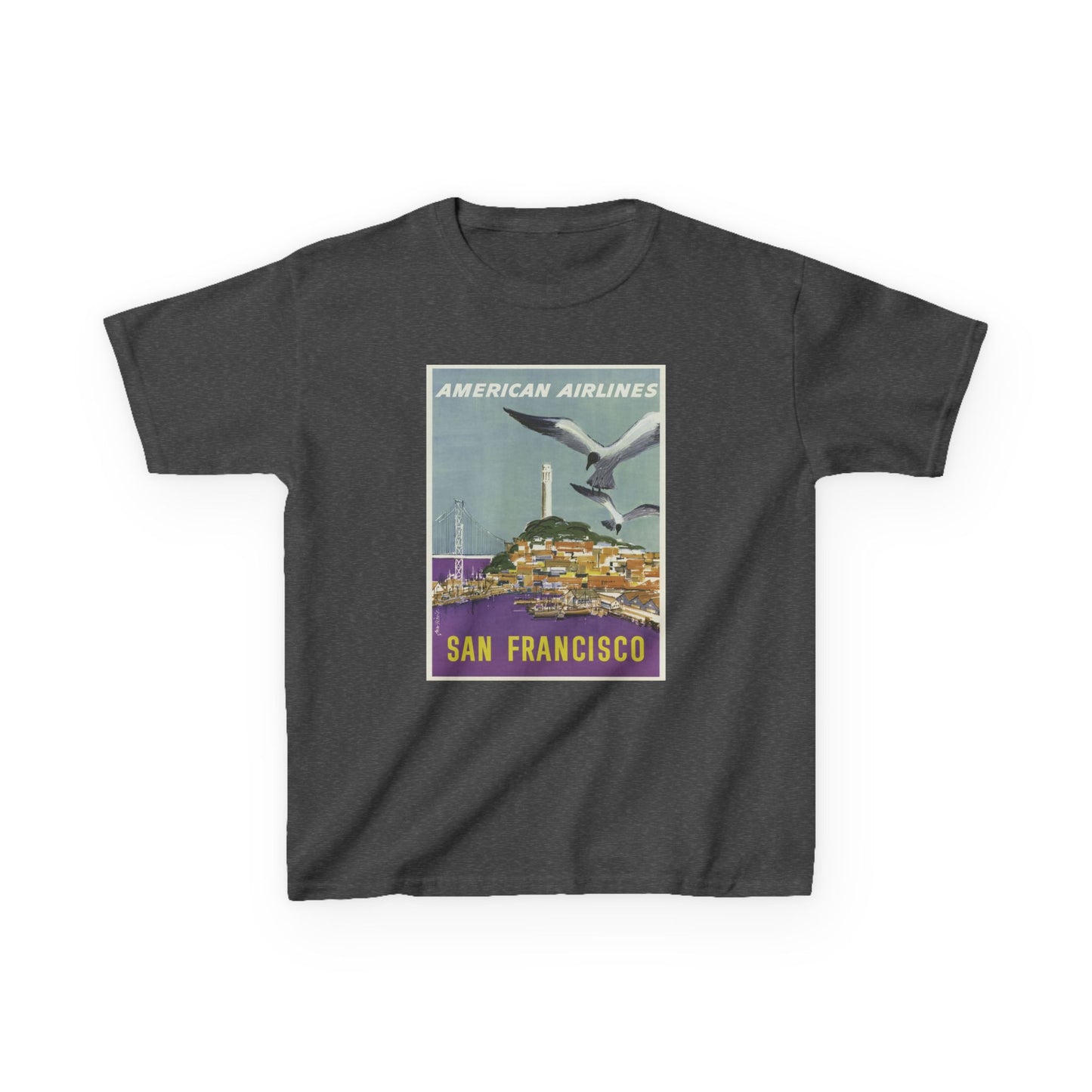 Vintage San Francisco Kids Tee - American Airlines Design
