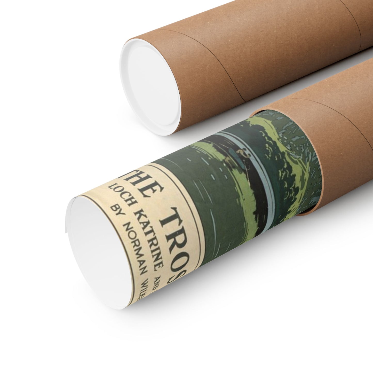 Scenic Matte Vertical Posters - The Trossachs Art Print