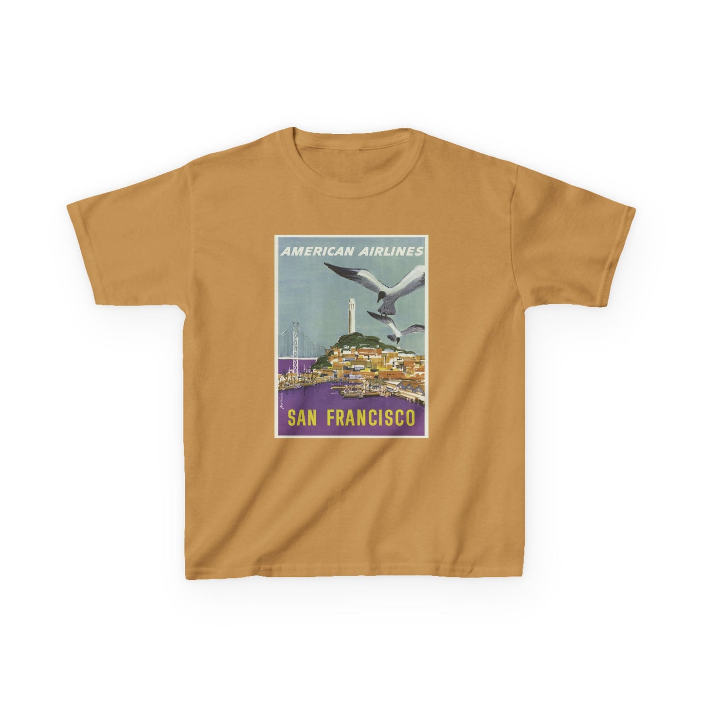 Vintage San Francisco Kids Tee - American Airlines Design