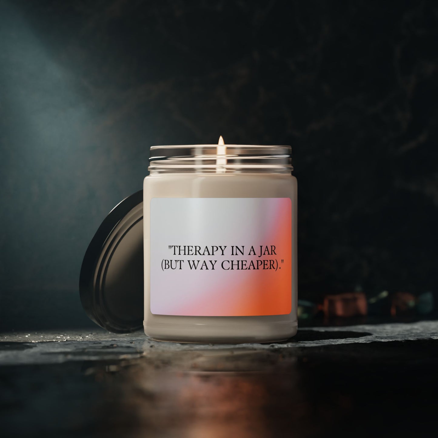 Therapy in a Jar Scented Soy Candle | 9oz Relaxation Candle