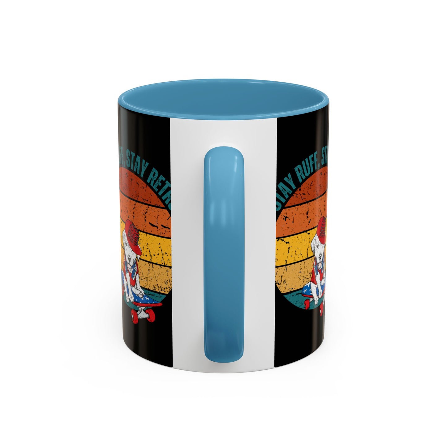 Stay Ruff, Stay Retro Coffee Mug