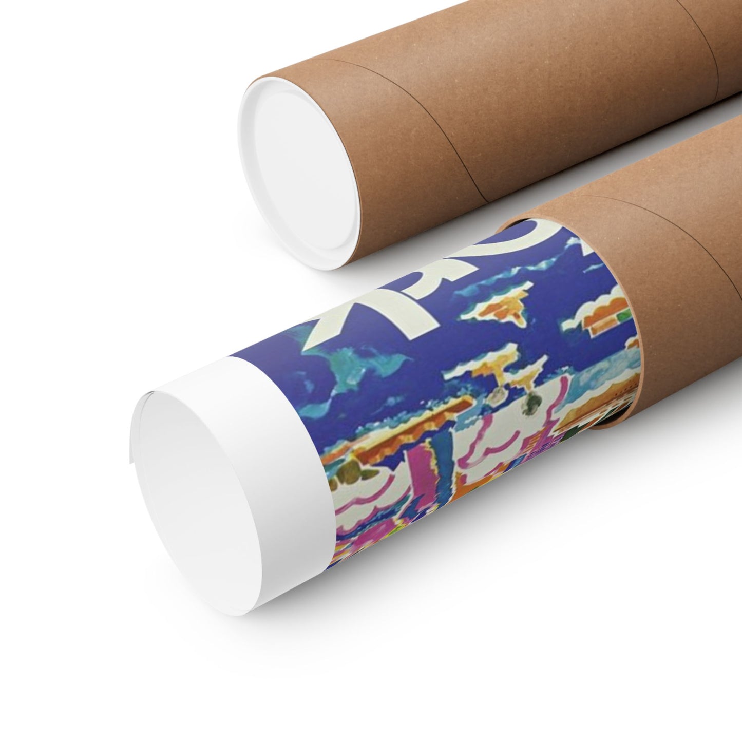 Vintage New York City Travel Poster - Endless Summer Wall Art